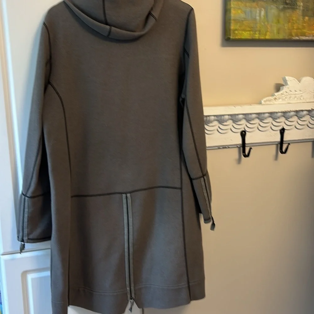 Annette Görtz German Designer Cotton-Viscose Sweater Coat Large - Picture 15 of 16